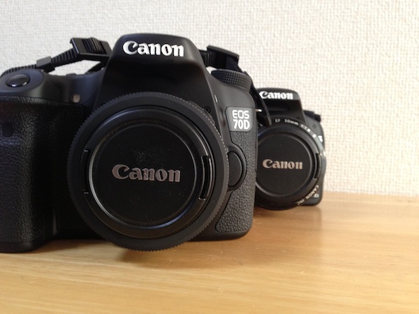 Canon EOS 70D」と「Canon EOS Kiss X3」のスペックを見比べてみた