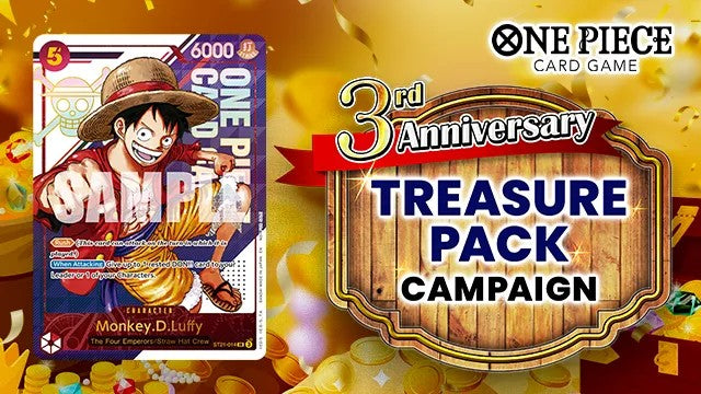 英語版】ワンピース3周年 Treasure Pack （トレジャーパック）- 1