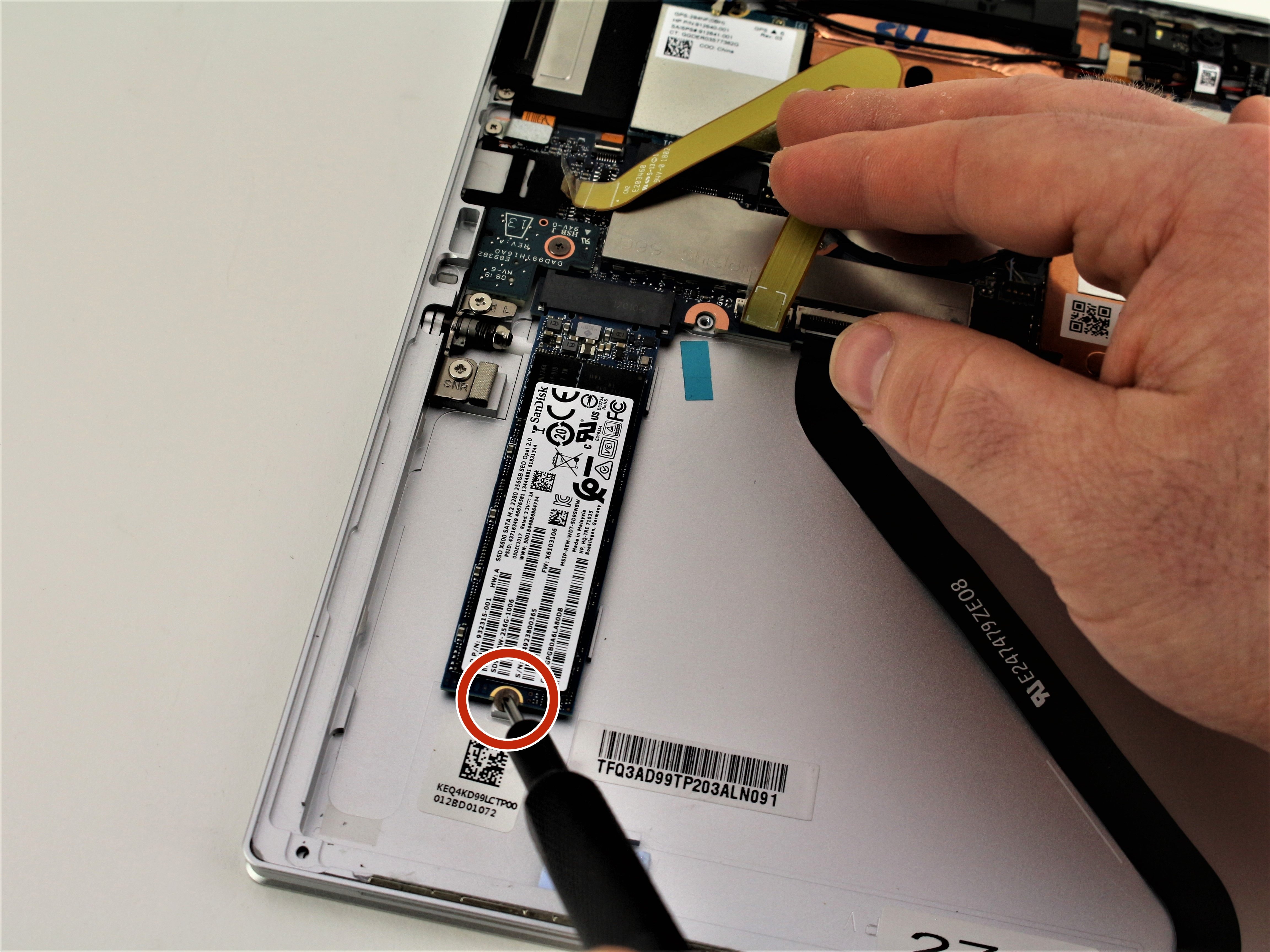 HP Elite X2 1013 G3 Solid State Drive Replacement - iFixit Repair