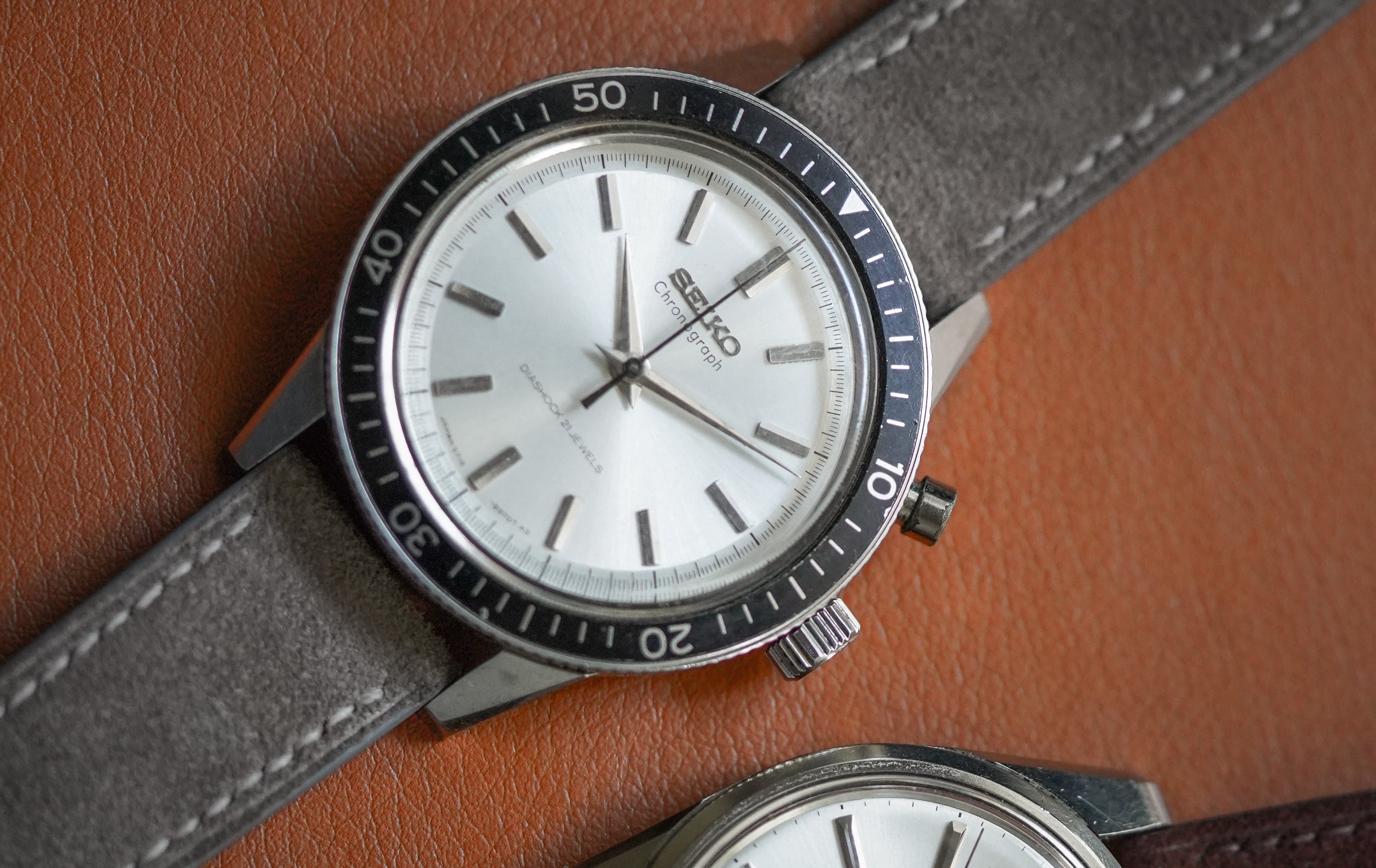 Seiko 5719-8980 'Olympic' Monopusher – Hairspring