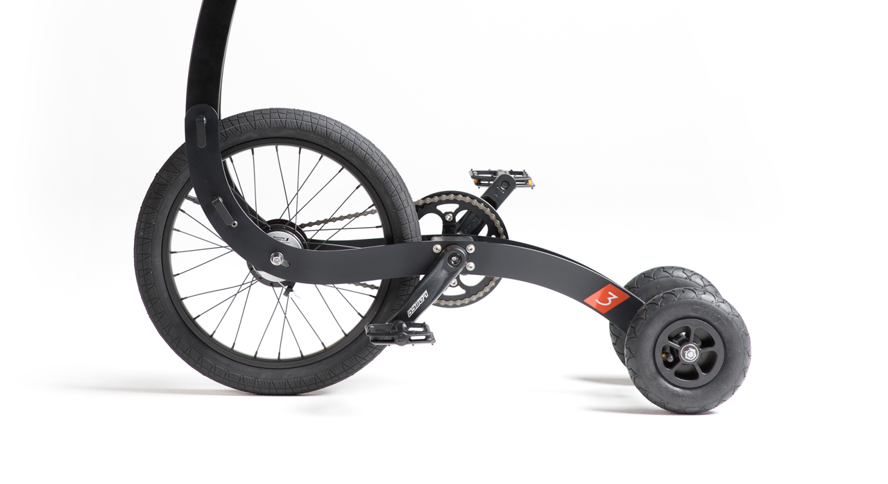 Halfbike | コンパクトで軽量な立ち漕ぎ自転車でどこでも一緒に！