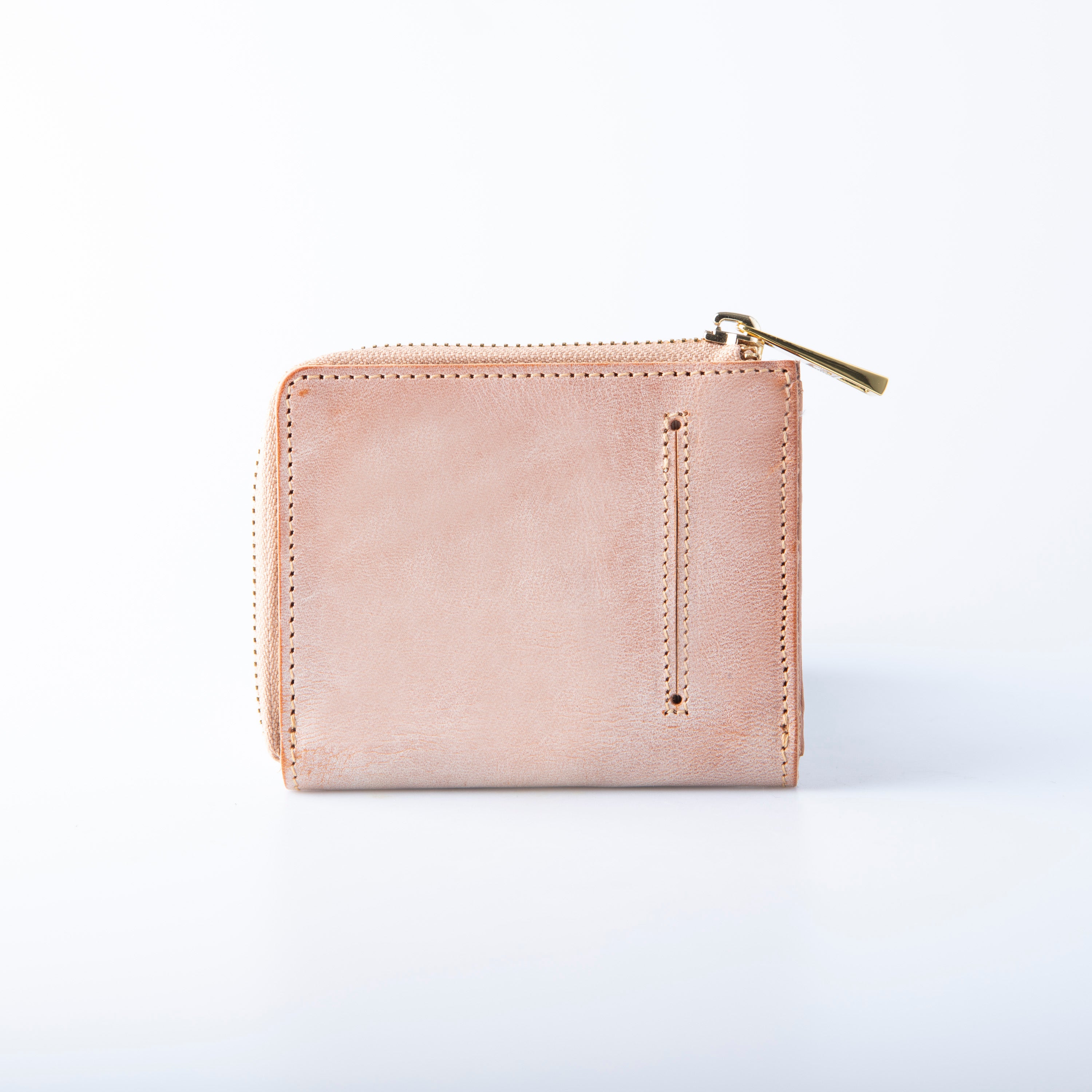 イタリア産ホワイトワックスを塗り込んだ個性的なレザー ミニ財布 栃木