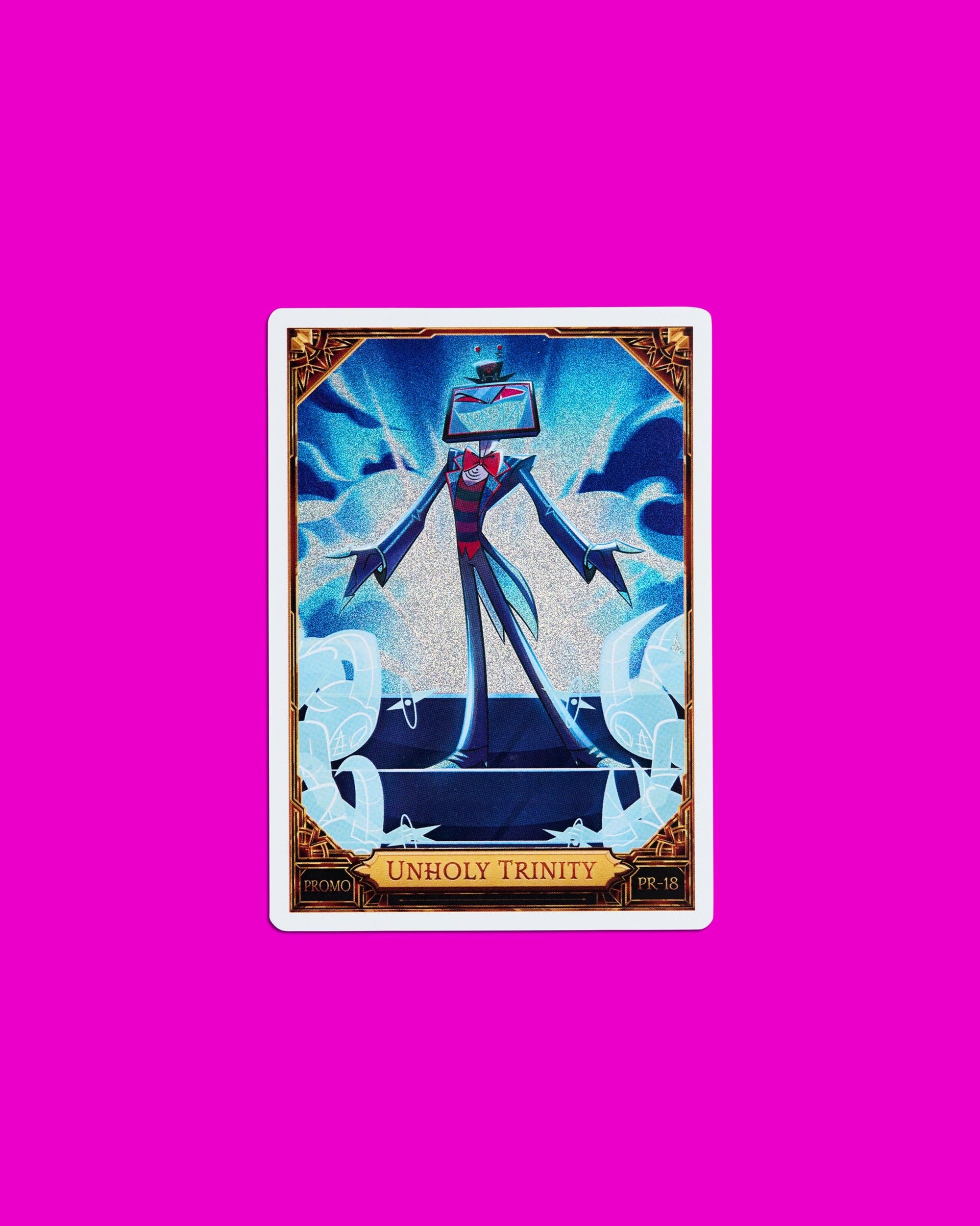 Hazbin Hotel Trading Cards Unholy Trinity Promo Card (PR-18
