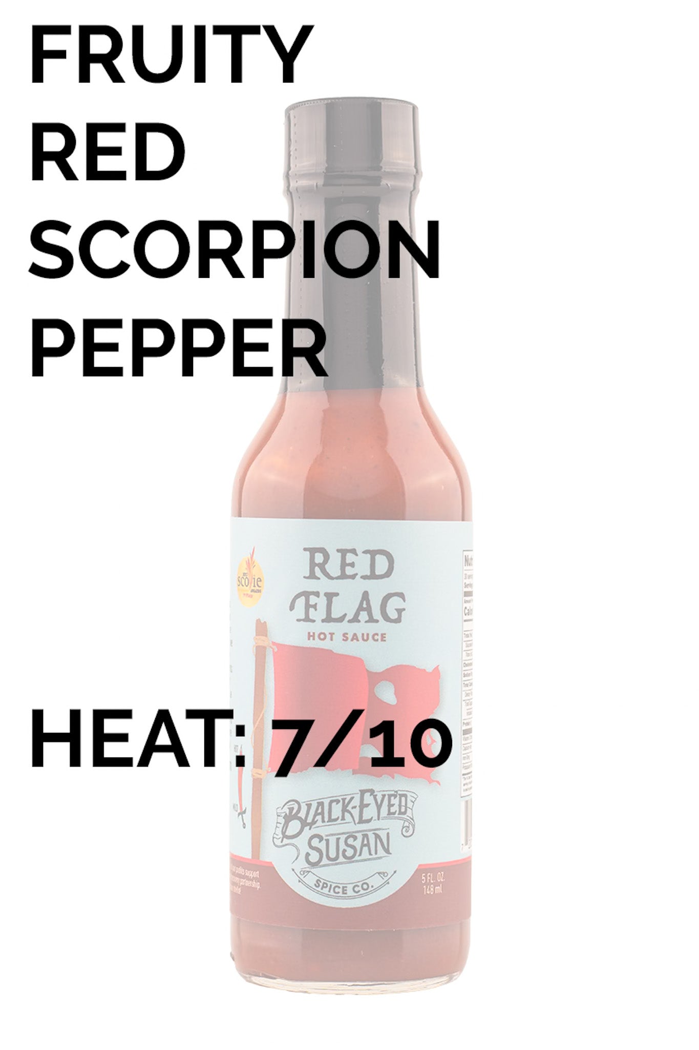 Black Eyed Susan Spice Co. Red Flag Hot Sauce | HEATONIST