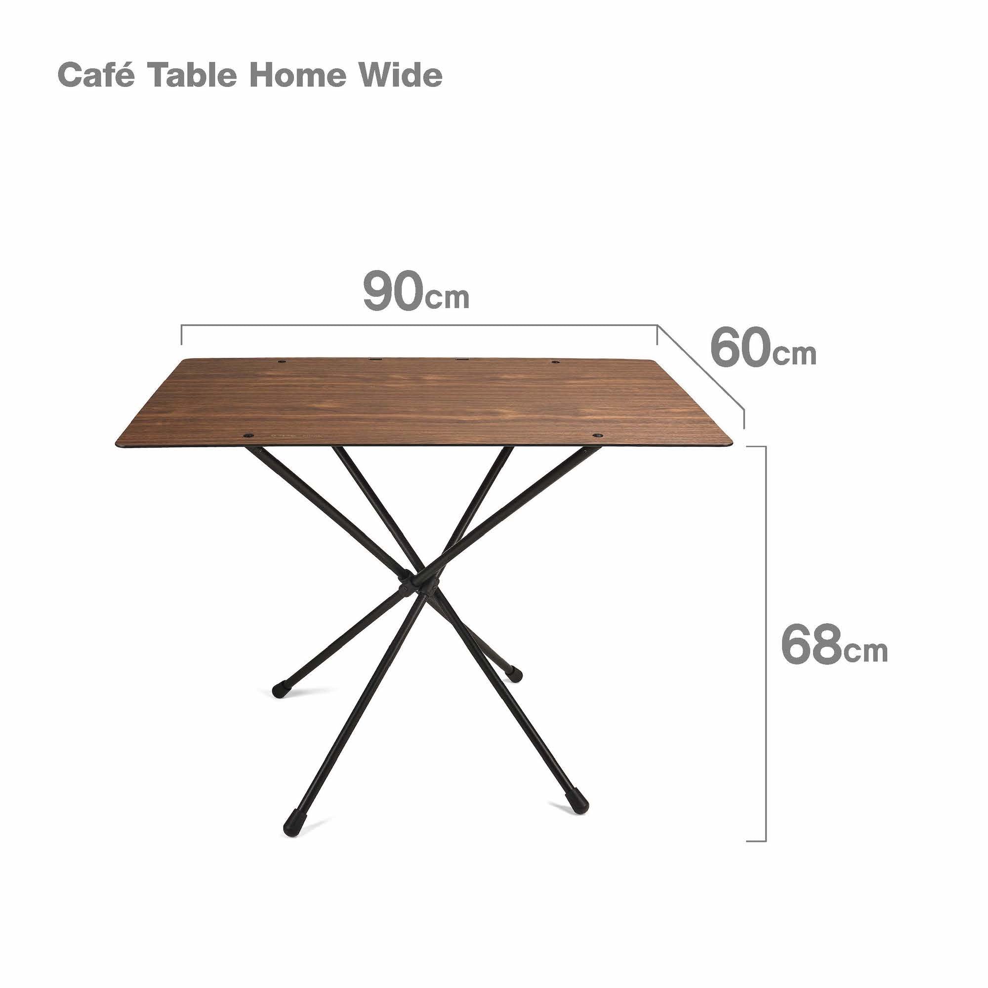 Cafe Table Home Wide - Walnut – Helinox Japan