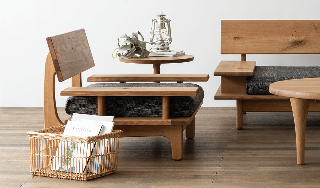 森のことば Walnut ソファ（両肘付き） | 飛騨産業株式会社【公式