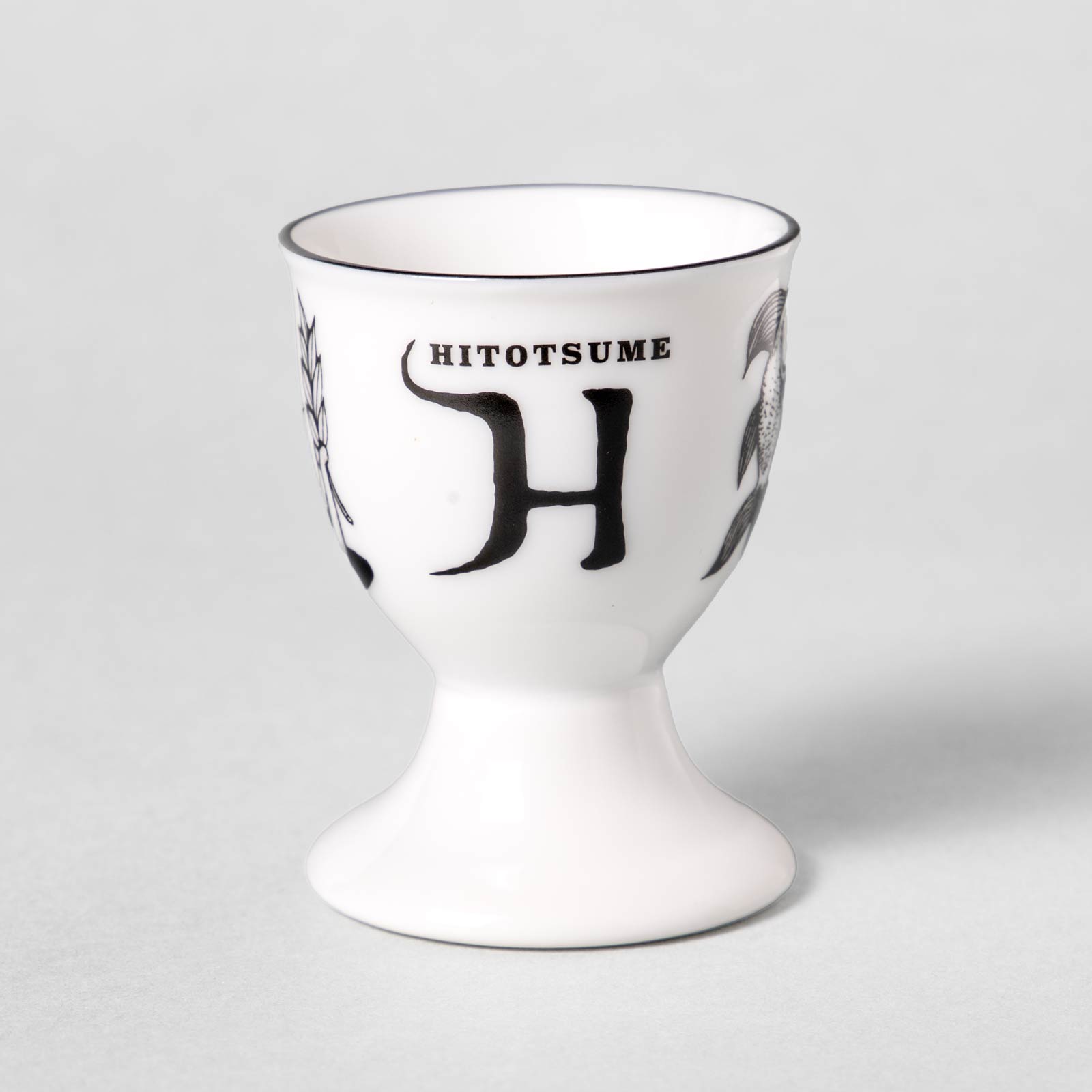 H エッグスタンド ひとつめちゃんとおきんちゃん – ボリス雑貨店