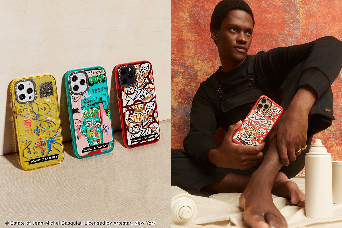 バスキア代表作がiPhoneケースに CASETiFYの新コレクション発売