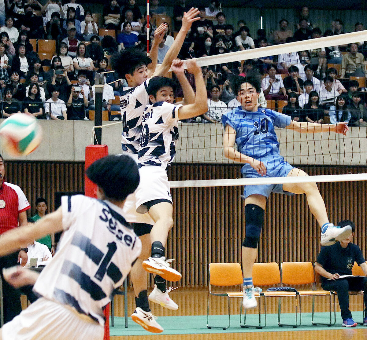 浜松修学舎が静清にストレート勝ちで2連覇 バレーボール静岡県高校