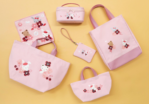 新品☆タグ付】familiar☆ファミリア☆保冷バッグ☆サイズ001♡ピンク