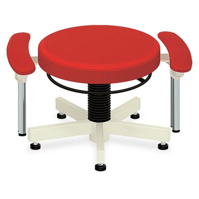 PTスツールA（アジャスター付き） TB-1026-02｜高田ベッドのオフィスチェア