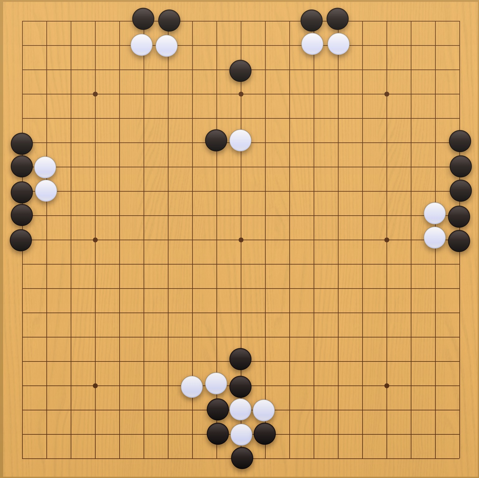 珍瓏問題① -- ハート❤️ | 囲碁棋譜.COM | 囲碁棋譜.COM は日本の