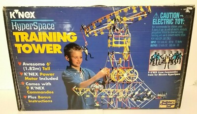 K'NEX Hyperspace Training Tower NEW Open Box Complete 63147