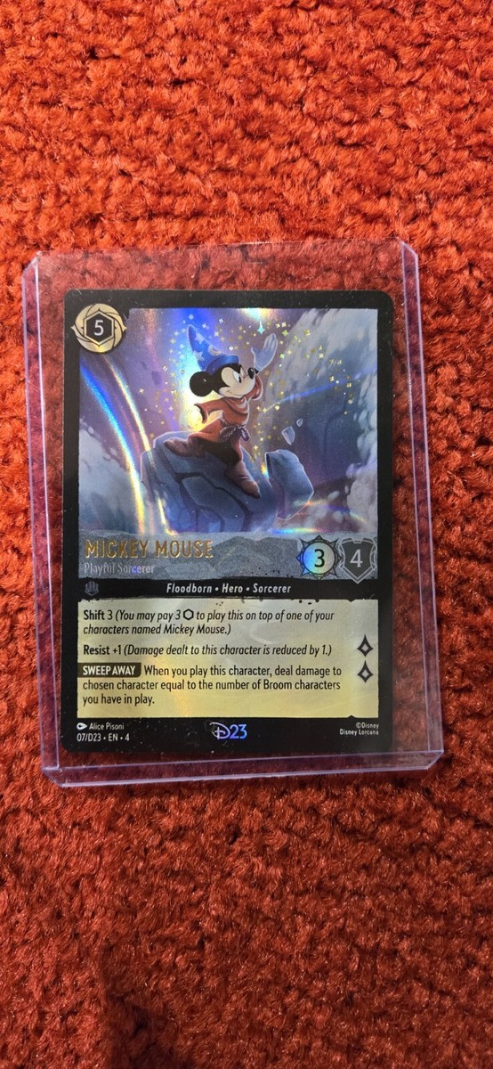 2024 DISNEY D23 EXPO LORCANA MICKEY MOUSE PLAYFUL SORCERER PROMO