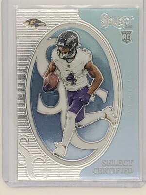 2023 Panini Select Zay Flowers Select Certified Rookie #CRO-ZFL