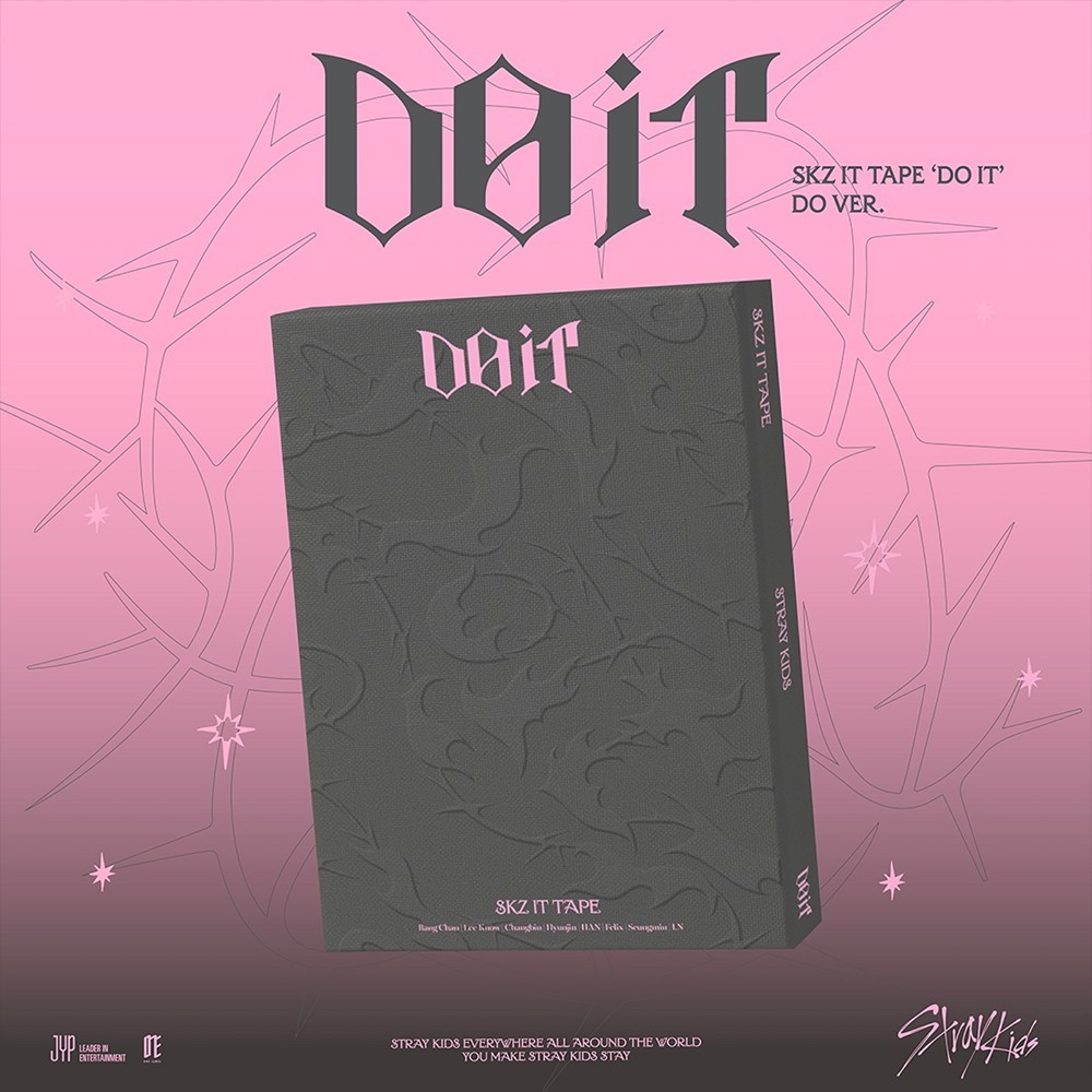 STRAY KIDS SKZ IT TAPE [DO IT] Album DO Ver/CD+Photo Book+6 Card+