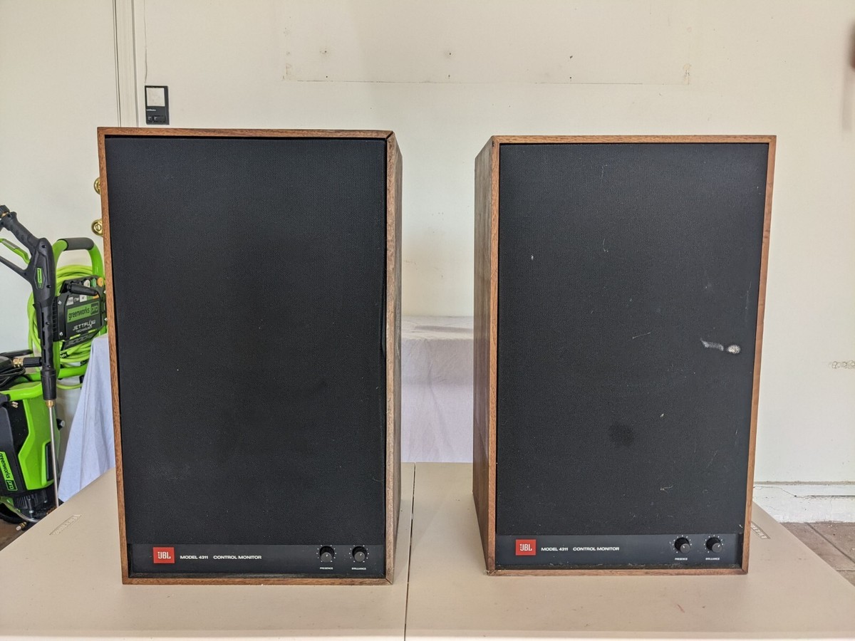 JBL 4311WX-A SPEAKERS PAIR 4311 vintage CONTROL MONITORS | eBay