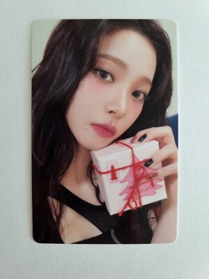 Aespa SM 2024 Pink Christmas Official Photocard Karina Giselle