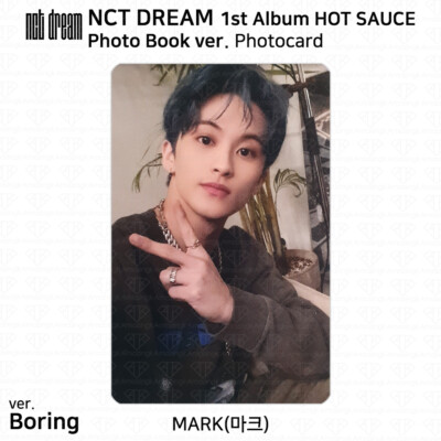 NCT DREAM 1st Album Hot Sauce Official Photocard Photo Book Ver