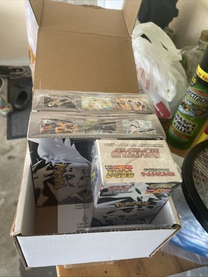 White Flare Booster Box Deluxe Sealed Jap. Pokemon SV11W US SELLER