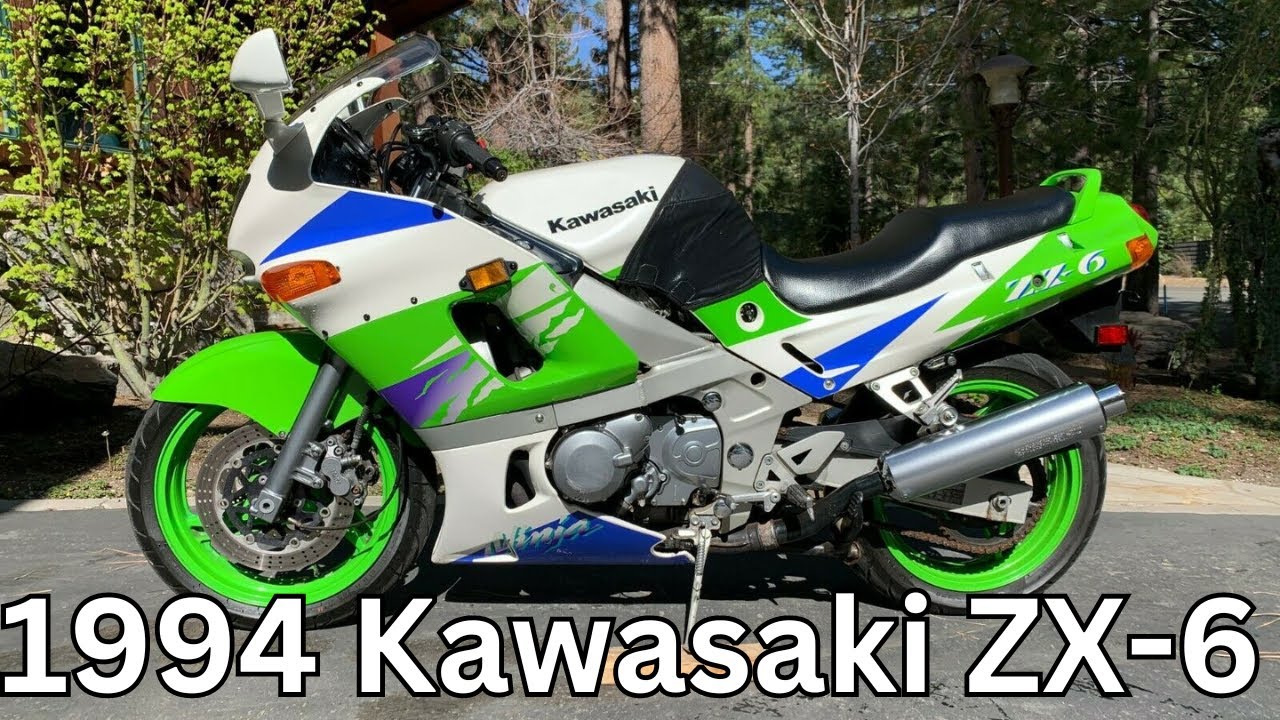 My 1994 Kawasaki Ninja ZX6 - YouTube