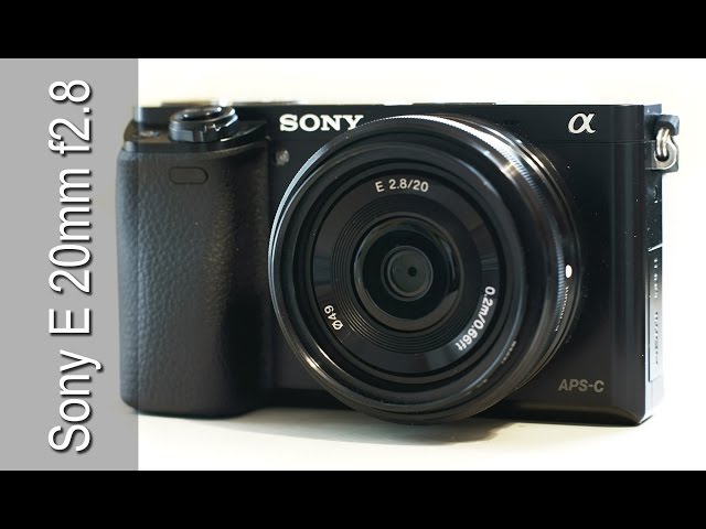 Sony 20mm pancake Lens SEL20F28 In Depth Review on Sony a6000