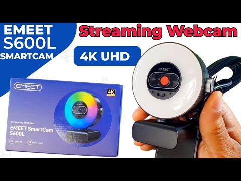 EMEET SmartCam S600L 4K UHD Review | Best Webcam in 2026 for