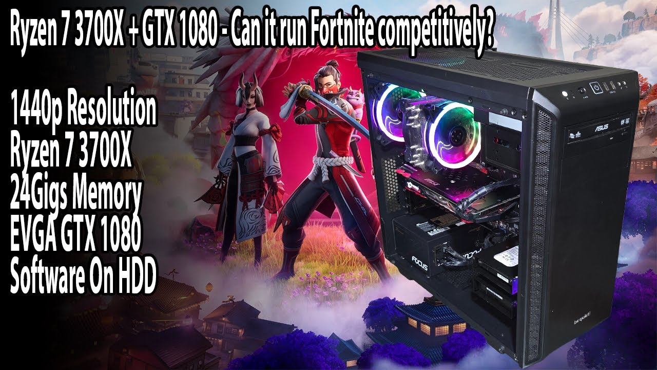 Can you play Fortnite at a competitive level on a Ryzen 7 3700X
