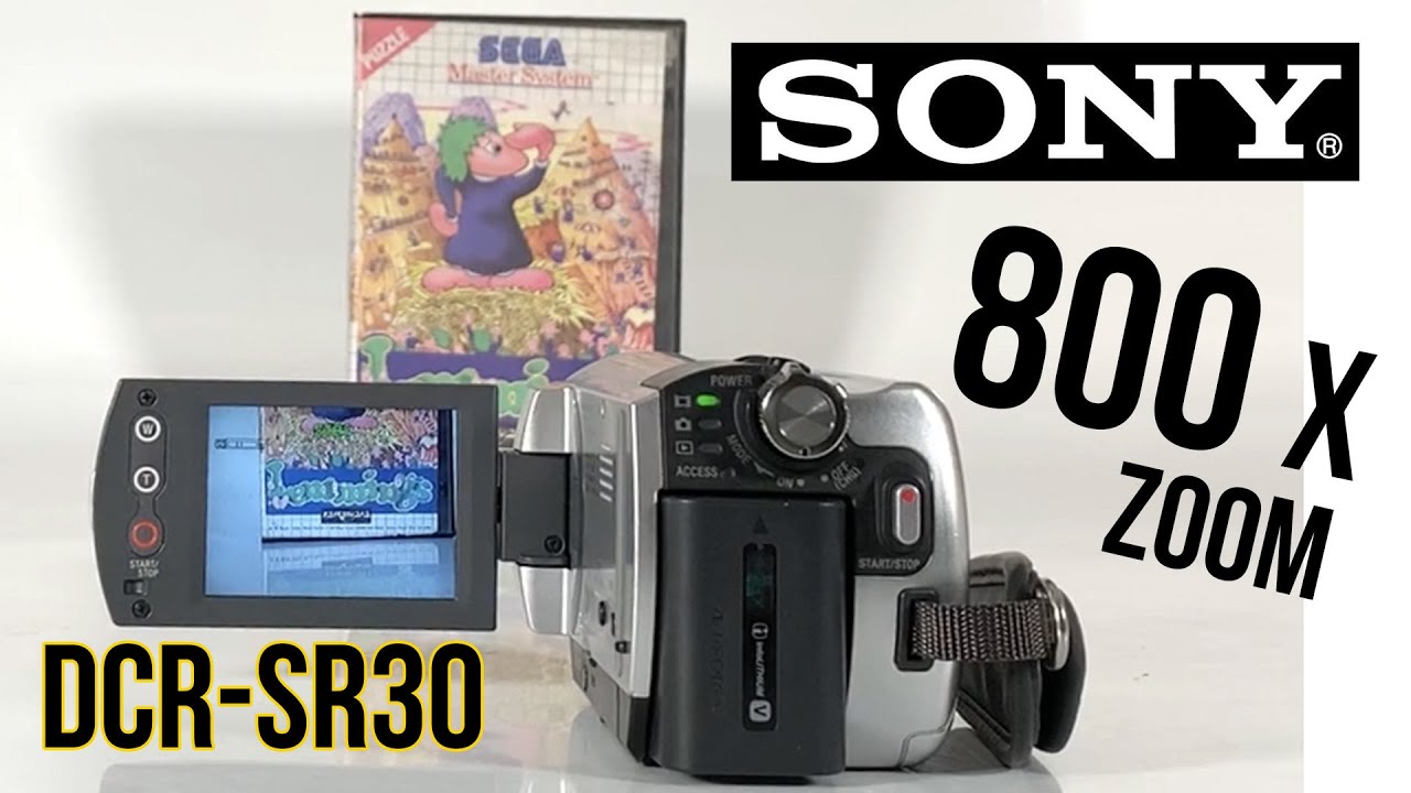 SONY DCR-SR30 Digital Handycam Had 8000 X ZOOM, How Good Was It
