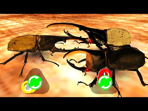 アーケード] 甲虫王者ムシキング - キング X ヘルクレスオオカブト VS