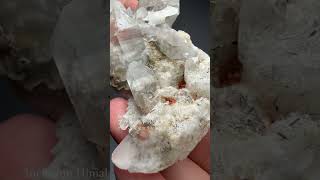 希少・高品質]インド/グラハン産ブラックトルマリンインヒマラヤ水晶