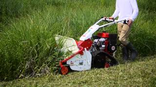 オーレック ハンマーナイフローター HRC662B 草刈 雑草刈 - YouTube