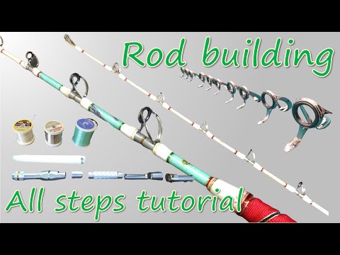 藤沢釣具オリジナルロッド。相模湾マグロロッド自作2（全行程）Custom