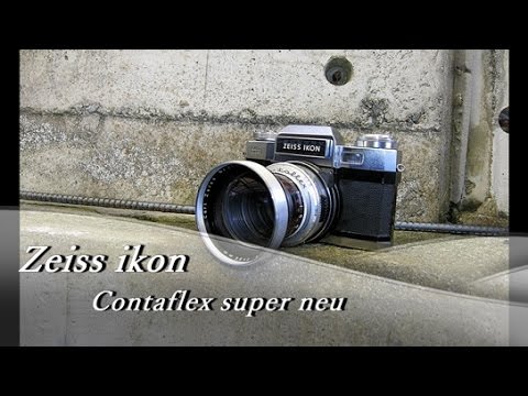 Zeiss ikon Contaflex Super neu + 85mm F4 - YouTube