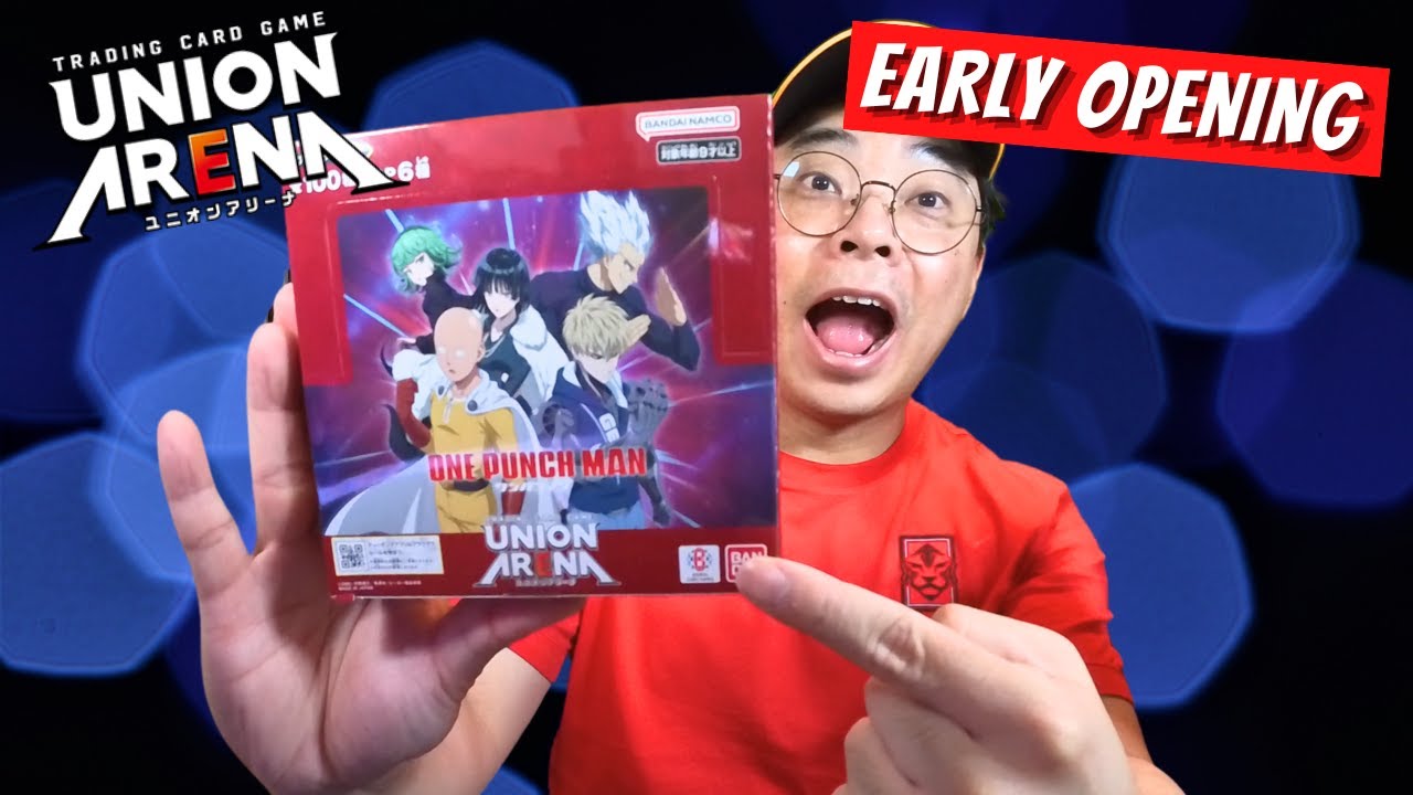 NEW! Union Arena One Punch Man Booster Box Opening! (ワンパンマン