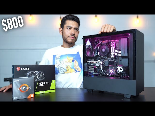 $800 Gaming PC Build - GTX 1660 Ti Ryzen 5 3600 (w/ Benchmarks