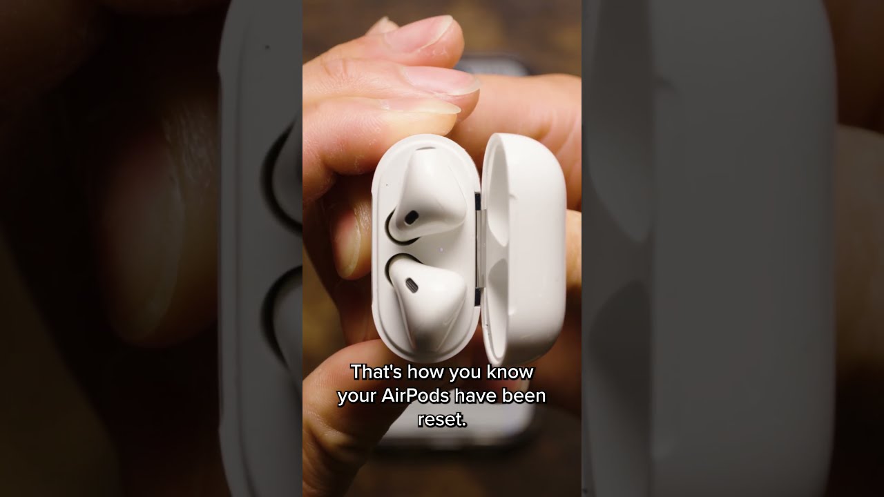 How to reset your AirPods (Gen 1, Gen 2, and Gen 3) #apple