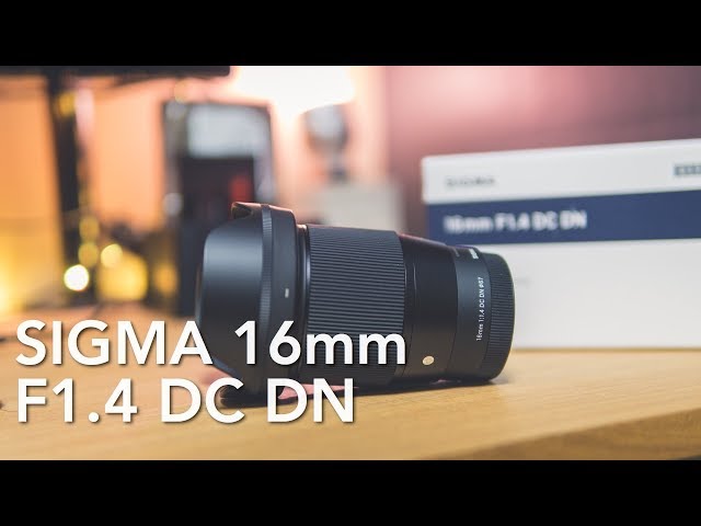新レンズ！sigma 16mm F1.4 DC DN - YouTube
