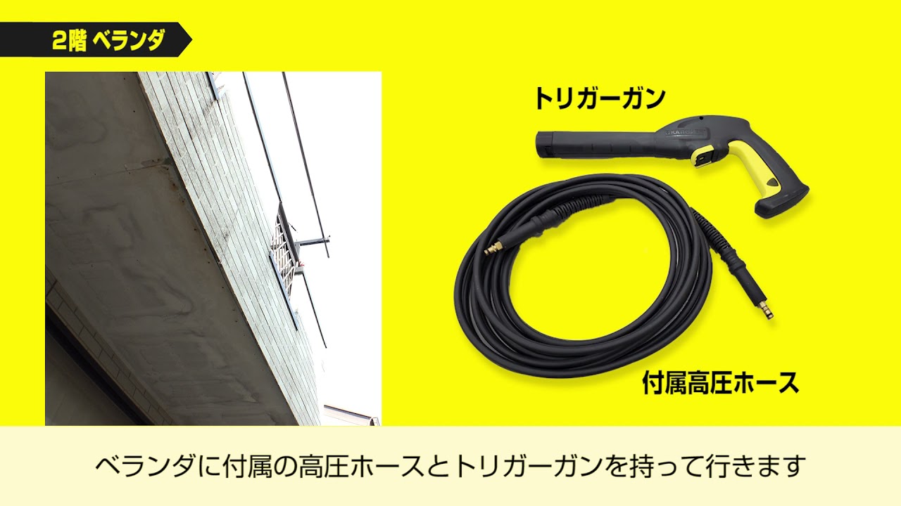 2.643-882.0 高圧洗浄機アクセサリー 延長高圧ホース6m(クイックカップ