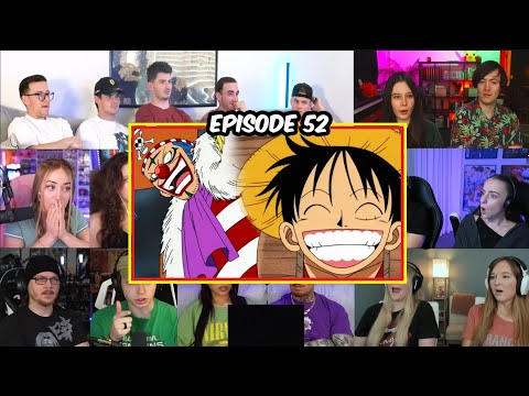 One Piece Episode 52 Reaction Mashup | ワンピース - YouTube