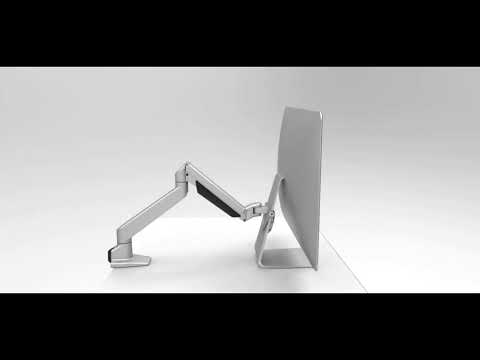 iMac 21.5＆27インチ専用モニターアーム 1面用4軸 ガススプリング式