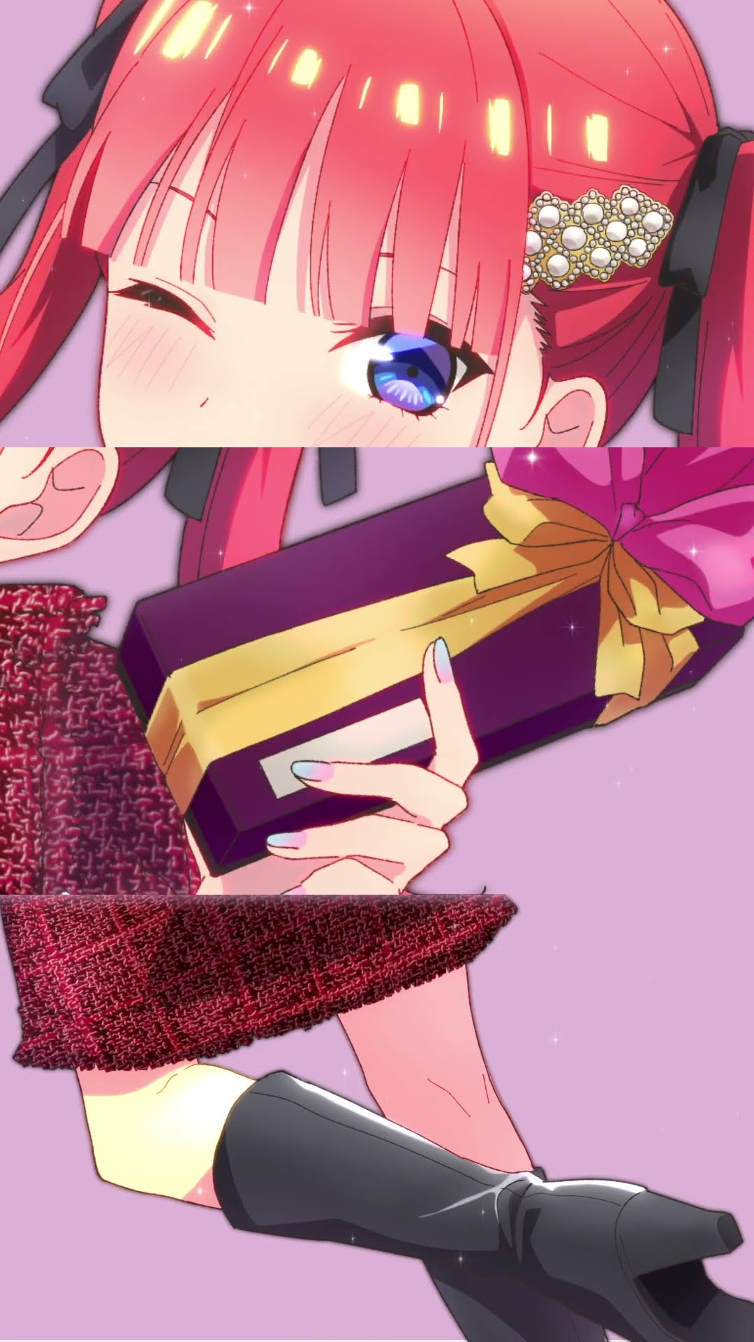 バレンタイン動画】中野二乃 映画「五等分の花嫁」#shorts #anime #五