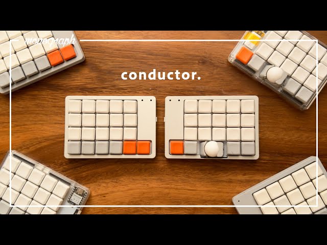 Conductor Wireless Split Keyboard with Travo Complete Guide Vol.1