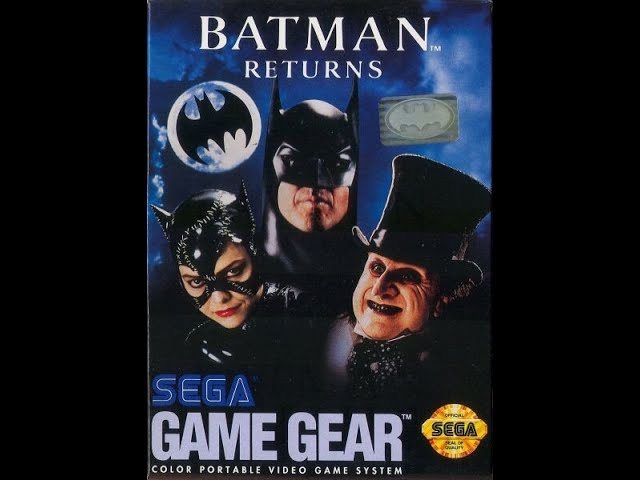 Sega Game Gear Live - Batman Returns バットマンリターンズ - YouTube