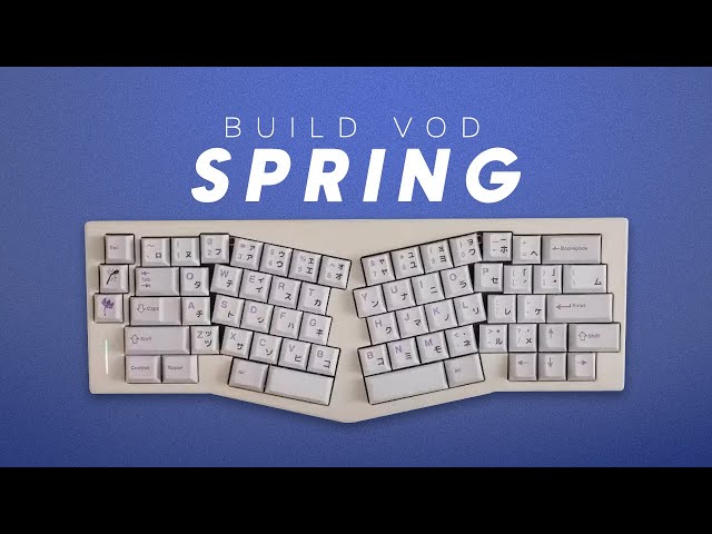 OwLabs SPRING Keyboard Build and Breakdown - YouTube