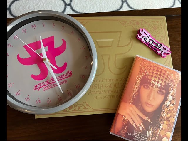 UNBOXING] ayumi hamasaki ASIA TOUR ~24th Anniversary special @PIA