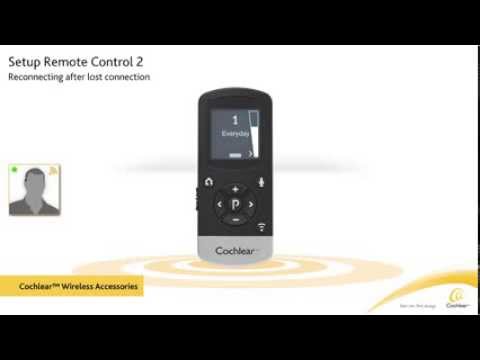 Setup guide Cochlear™ Baha® Remote Control (Gen 2) - YouTube