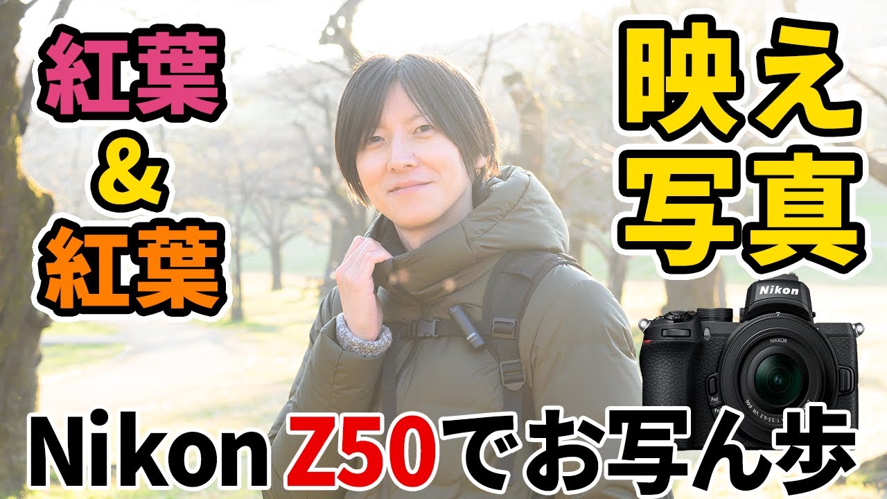 ニコンで紅葉の大自然】お写ん歩 Nikon Z50とNIKKOR Z DX 50-250mm f