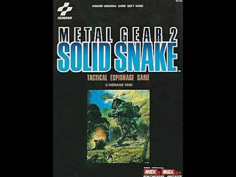 MSX2 ﾒﾀﾙｷﾞｱ2 ｿﾘｯﾄﾞｽﾈｰｸ (Metal Gear2 Solid Snake) soundtrack stereo
