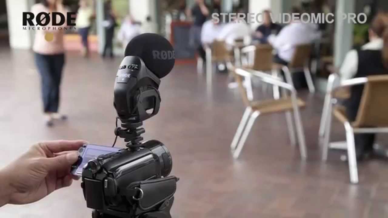 RODE ビデオカメラ用ステレオコンデンサーマイク STEREO VIDEOMIC PRO